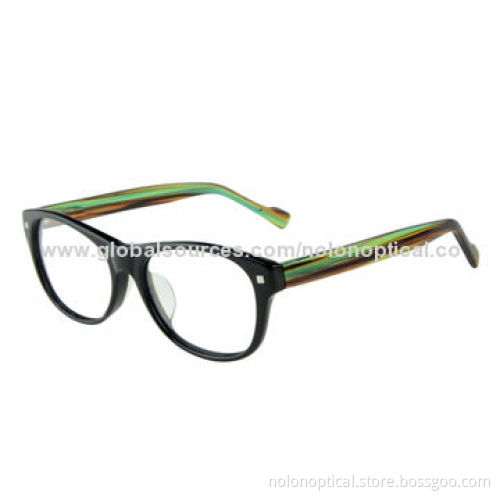 Women's Eyeglass Frames, Anti-radiation Clear Lens Wayfarer Fluorescence